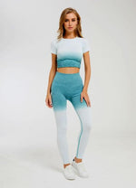 Athletic Ombre Pants Sportswear Leggings
