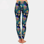 Mandala Creepy Skulls