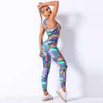 Rainbow Sherbet with Printed Cheetah