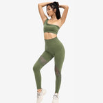 Asymmetrical Seamless Yoga Set